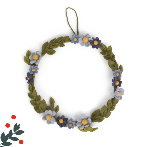 GRY & SIF || Couronne Anémone – Bleu