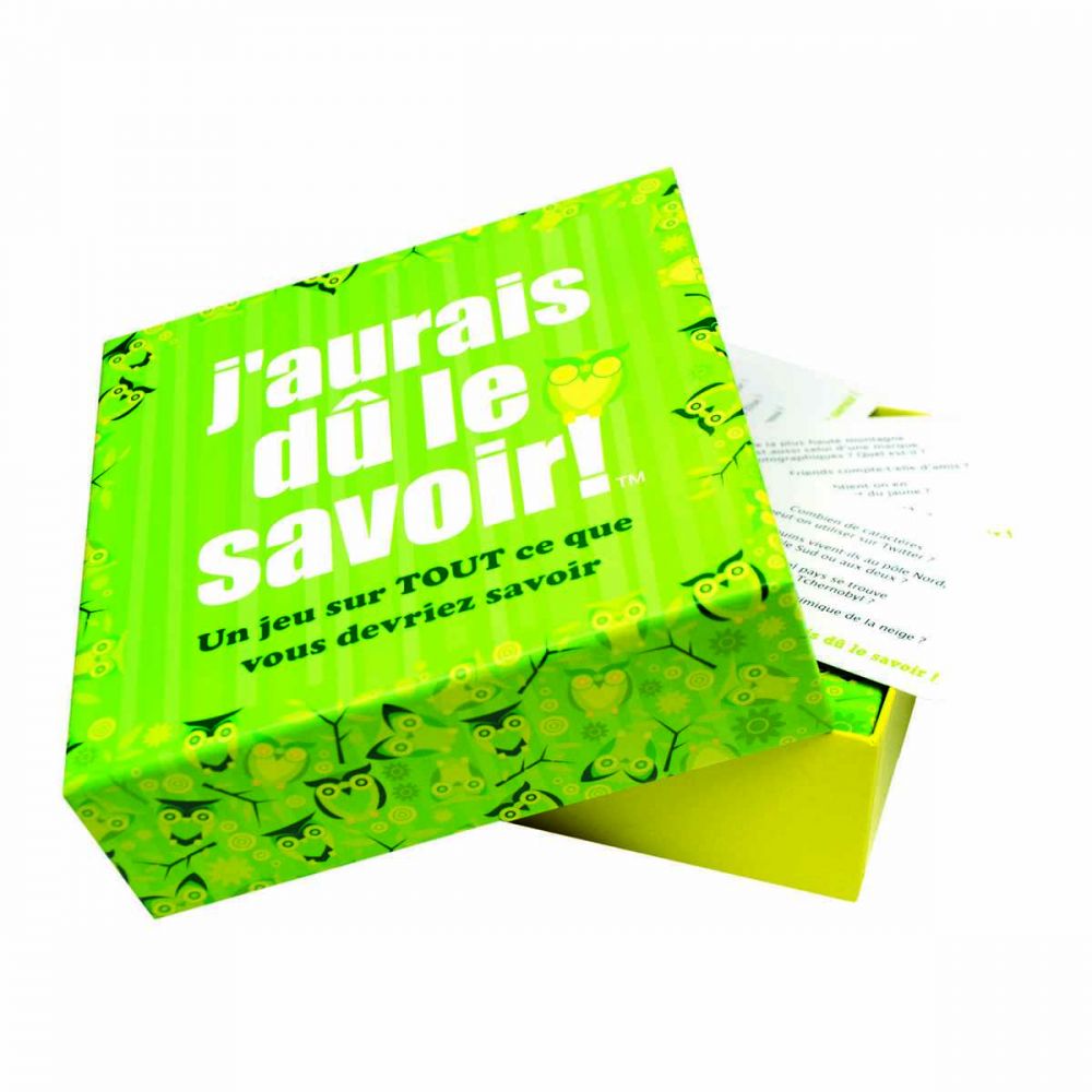 HYGGE GAMES || J'aurais dû le savoir ! – Jeu de société
