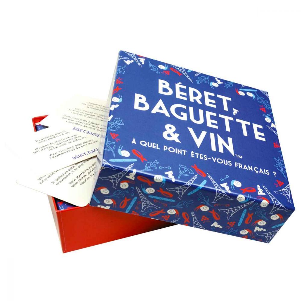 HYGGE GAMES || Béret, baguette & vin – Jeu de société