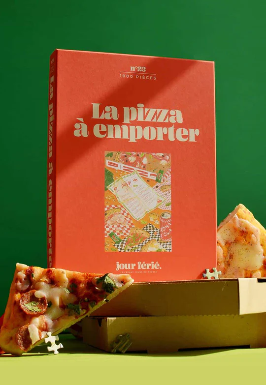 JOUR FÉRIÉ || Puzzle – Pizza à emporter – 1000 pcs