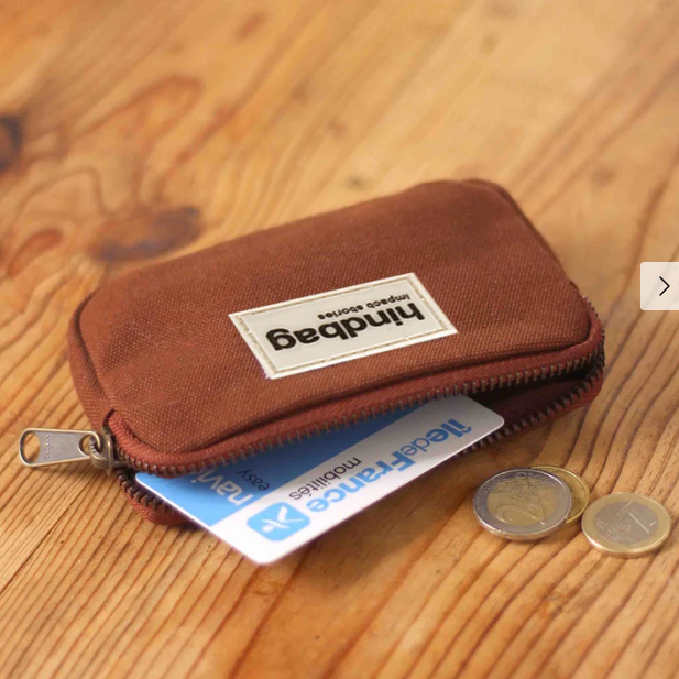 HINDBAG || Porte-monnaie Lili – Chocolat