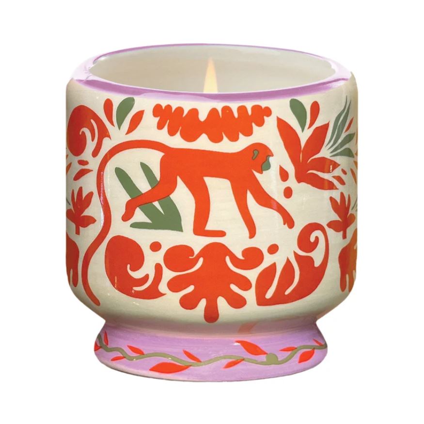 DESIGNWORKS COLLECTIVE | Bougie parfumée avec récipient en céramique - Coco, patchouli et ambre