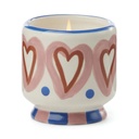 DESIGNWORKS COLLECTIVE || Bougie parfumée Ceramic Candle – Bois de Rose & Vanille