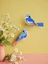 STUDIO ROOF || Oiseaux de jardin décoratifs – Mésanges bleues