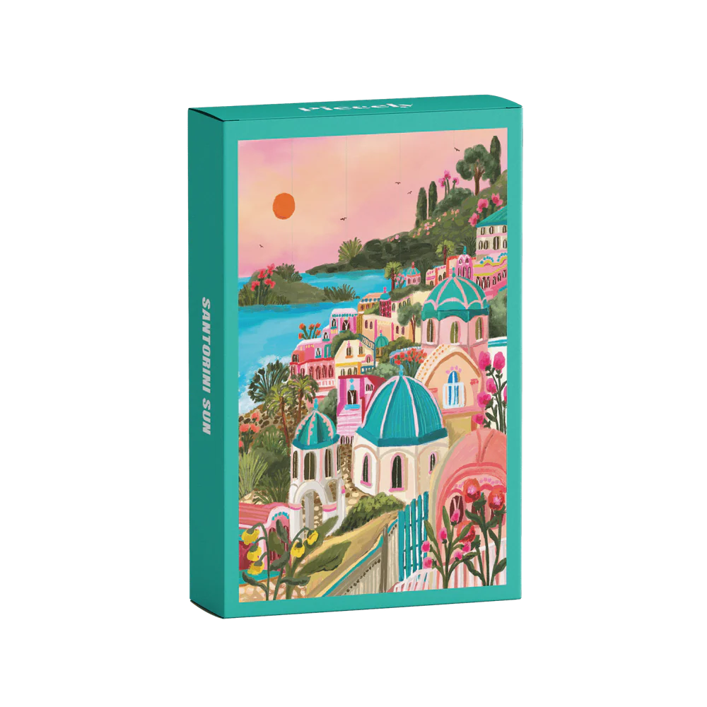 PIECELY || Puzzle – Santorini Sun - 99 Pièces