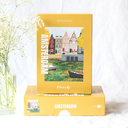 PIECELY || Mini Puzzle – Amsterdam – 500 Pièces