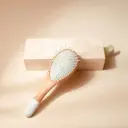 BACHCA || Petite brosse démêlage et volume – Bois naturel