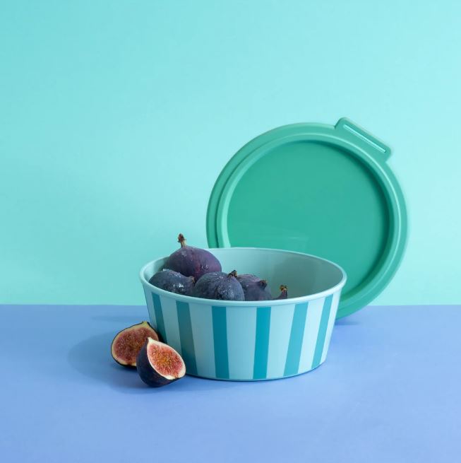 Koziol | Bol avec couvercle Nora 1,3L - Sweet green/mid green