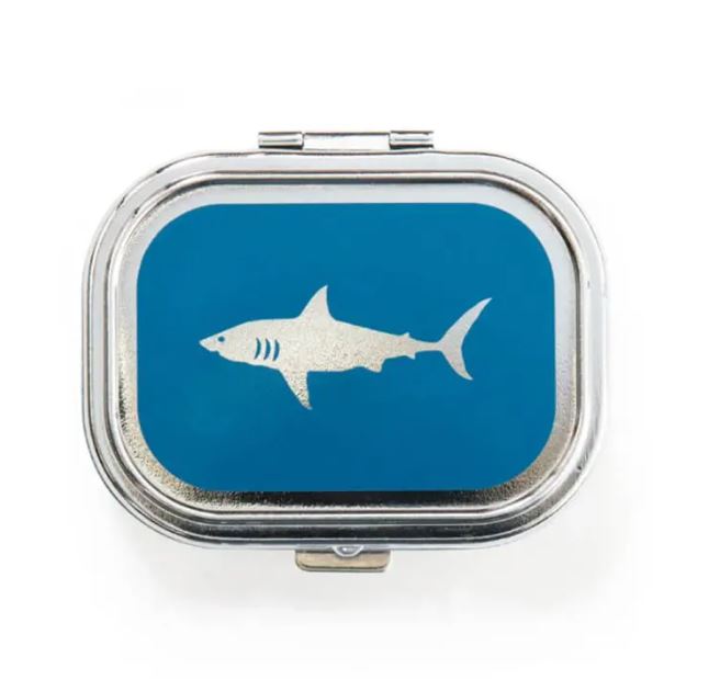 KIKKERLAND || Cendrier de poche Requin – Argenté