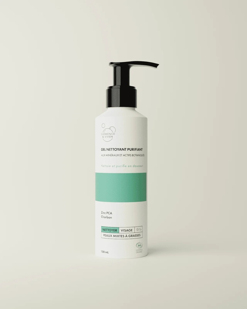 CLÉMENCE ET VIVIEN || Gel Nettoyant Purifiant – 150 ml