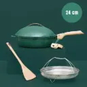 COOKUT || La Fabuleuse Poêle 8 En 1 – 24 Cm – Canopée 