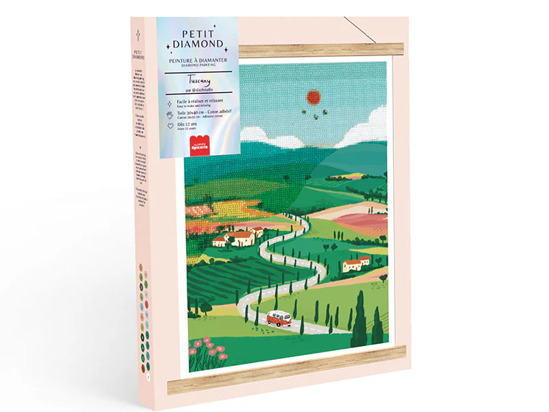 LA PETITE ÉPICERIE || Coffret Petit Diamond – Diamond Painting Tuscany Par Nidhi Kachhadiya 