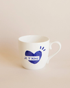EMOI-EMOI || Le mug cœur Je t’aime – Bleu