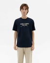 [THK-S25M-MTS00446-BLUE-S] THINKING MU | T-shirt Classic Sol Zach - Navy ( -S-)