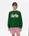 [THK-S25M-MSS00142-GREEN-S] THINKING MU | Sweatshirt Arte Dill - Green ( -S-)