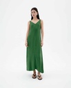 THINKING MU | DILL SADE DRESS - FEMME -GREEN