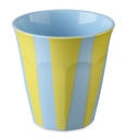 Koziol || Gobelet Nora S 150 ml – Rayures bleu doux