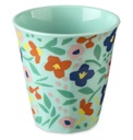 Koziol || Gobelet Nora S 150 ml – Fleurs vert doux
