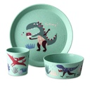 Koziol | Set petite assiette + bol + Gobelet -  Rex