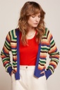 [KIN-S25W-0967349001-Bluing-XS] KING LOUIE | Gilet Blanca Cardi Molo - Bluing (-XS-)