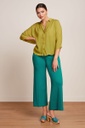 [KIN-S25W-0954083460-Cress Yellow-34] KING LOUIE | Blouse Betta Capo - Cress Yellow (34)