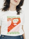 [YEY-S25W-G51244-White-XS] MADEMOISELLE YEYE | T-shirt Spritz Du Soleil - White (-XS-)