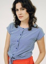 MADEMOISELLE YEYE | T-shirt Stripe It Up - Blue