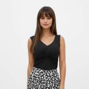 MADEMOISELLE YEYE | T-shirt Cross Chic - Black