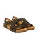 el NATURALISTA | Sandales N5799 Nobuck Lavado - Kaki/balance