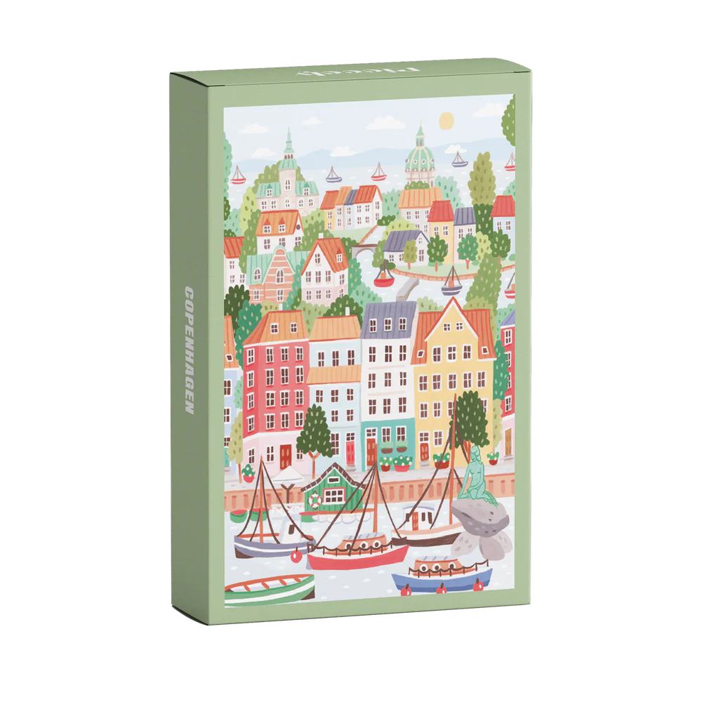 PIECELY || Mini puzzle – Copenhague – 99 pièces 