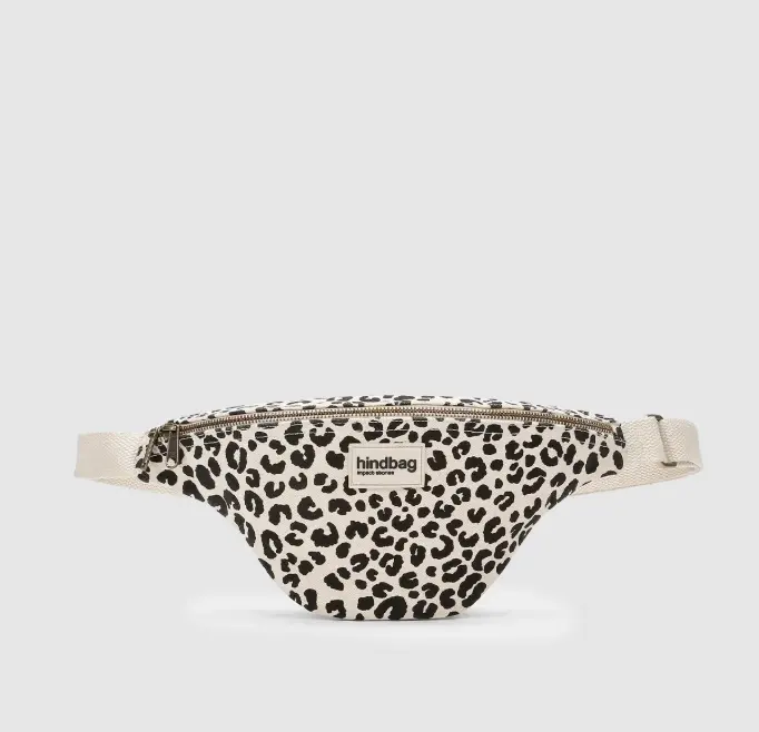 HindBag | Banane Olivia - Leopard Ecru