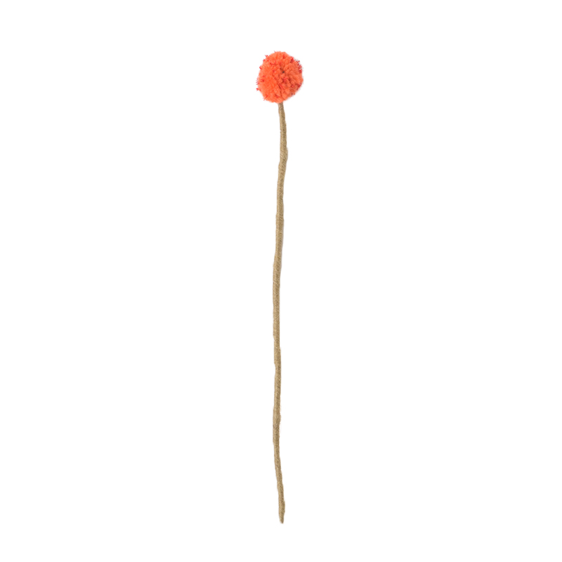 AVEVA DESIGN || Fleur En Laine Éternelle – Chardon Coral Pop