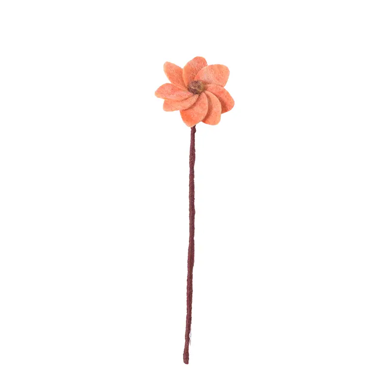 AVEVA DESIGN || Fleur En Laine Éternelle – Dahlia Peach