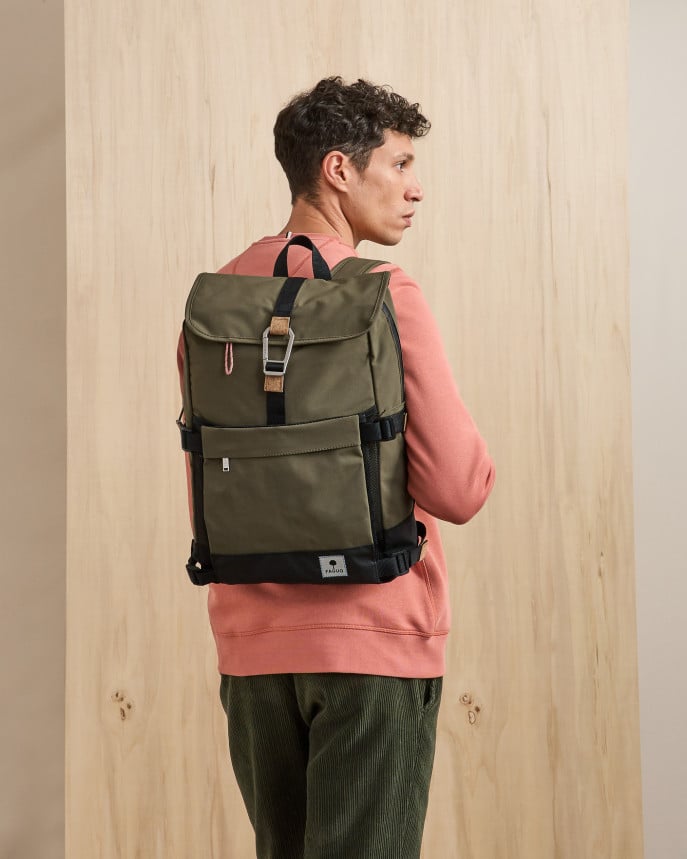 FAGUO | Sac à dos Commuter - Kaki