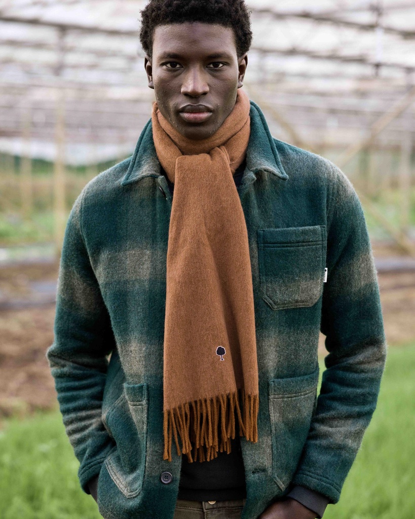 FAGUO | Echarpe en laine - Camel 