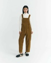 THINKING MU | Combinaison Light Oak en velours - Brown