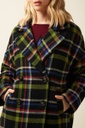 [KIN-W25W-099250016-11022-34] KING LOUIE | Manteau Nia Karly Check - Black (34)