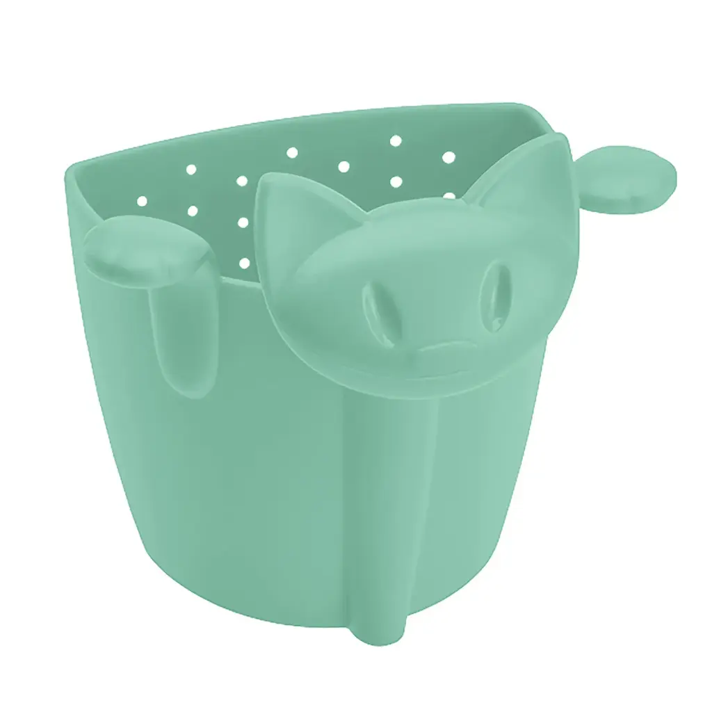 Koziol || Passoire à thé Miaou – Vert doux