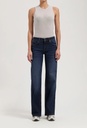 MUD JEANS || Jean Cleo Mid Loose – Rustic Blue – Femme