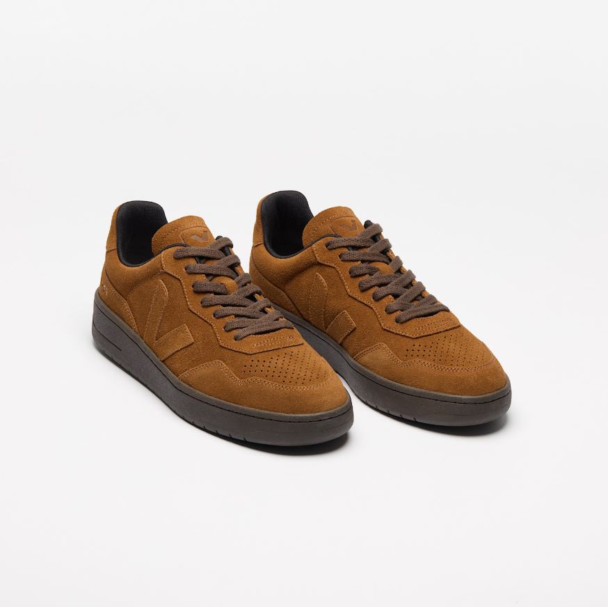VEJA || Baskets V-90 – Full Cognac Eagle