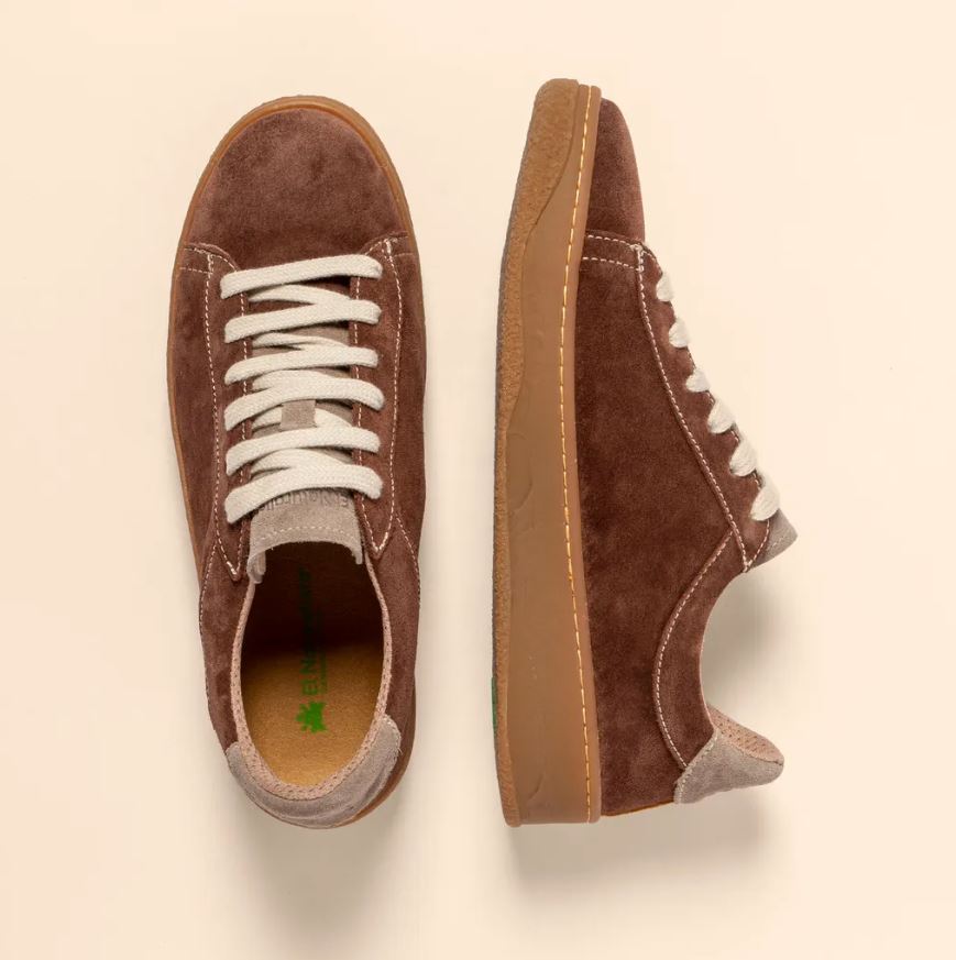 EL NATURALISTA | N5848 SILK SUEDE CHOCOLATE/ GEO