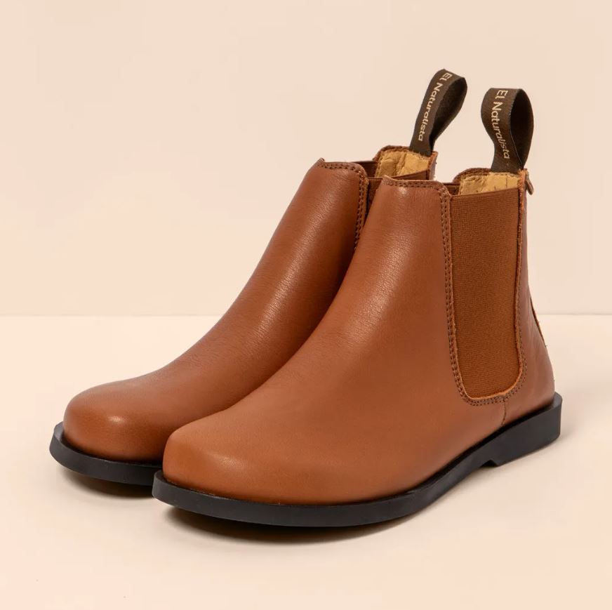 EL NATURALISTA | Bottines N5875 SOFT NAPPA CUERO ARENISCA