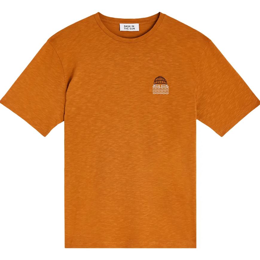 BASK IN THE SUN | T-shirt Mini to the sea - Caramel 