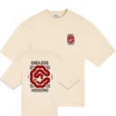 BASK IN THE SUN | T-shirt Snake - Cream
