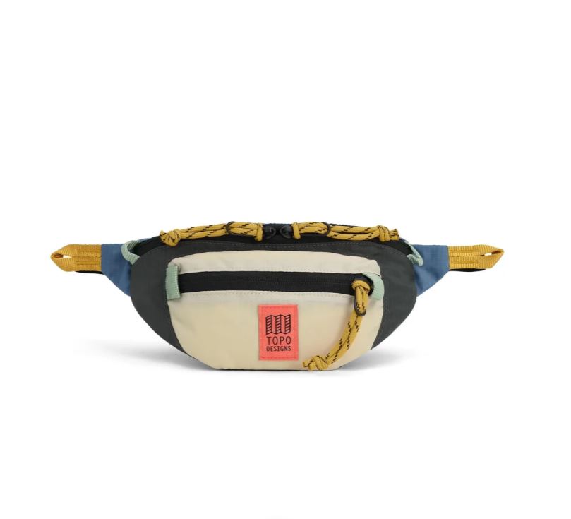 TOPO DESIGN | Mountain Waist Pack - Stone Blue / Bone White