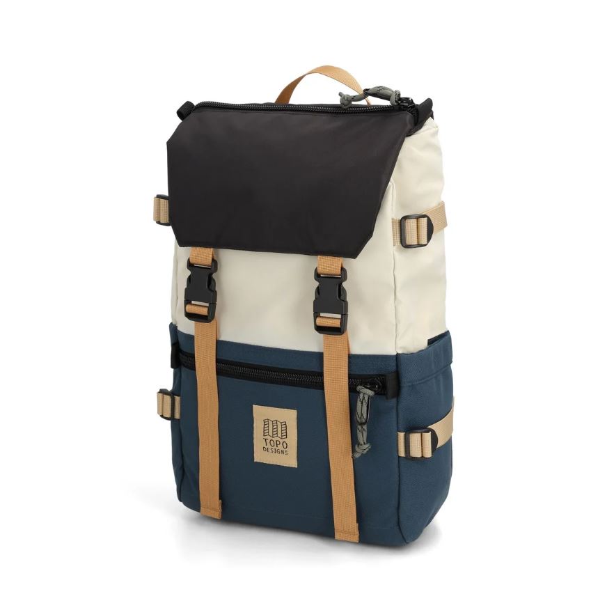 TOPO DESIGN | Sacoche Rover Pack Classic Topo Designs - (Bone White/Pond Blue)
