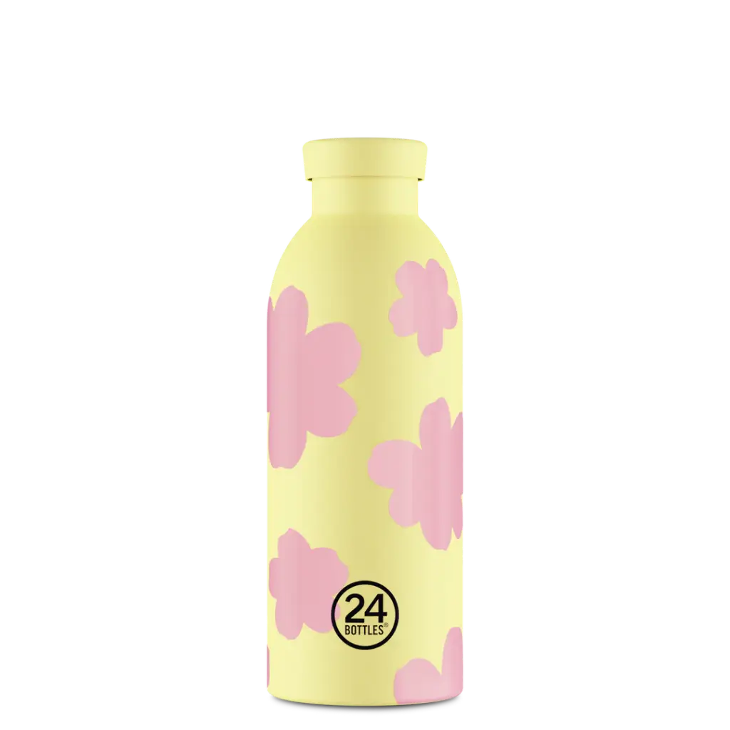 24 BOTTLES || Bouteille Inox Clima Isotherme 500 ml – Jaune Daydreaming