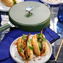 COOKUT || La Merveilleuse Poêle Inox 24 Cm – Fougère 