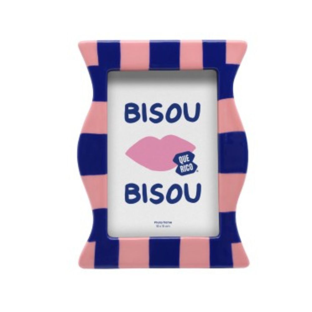 QUE RICO | Cadre Photo Francisco - BLEU