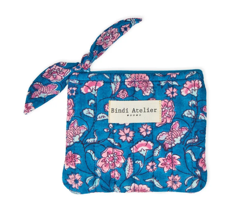 Bindi Atelier | Porte monnaie - Edel Aqua